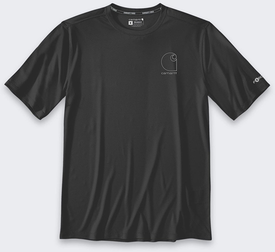 Изображение Koszulka Sun Defender Lightweight Logo SS Black