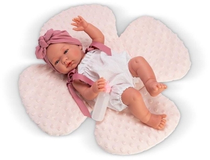 Picture of Lalka hiszpaska Maria z kocykiem i butelk 43cm