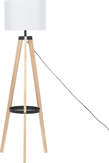 Picture of Lampa podogowa Beliani Lampa podogowa biaa BLUFF