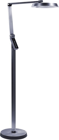 Picture of Lampa podogowa Beliani Lampa podogowa LED ciemnoszara CARINA