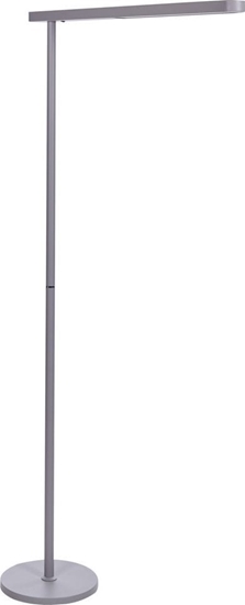 Picture of Lampa podogowa Beliani Lampa podogowa LED metalowa srebrna PERSEUS