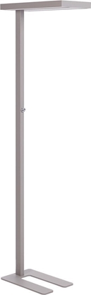 Attēls no Lampa podogowa Beliani Lampa podogowa LED metalowa srebrna TAURUS
