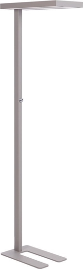 Picture of Lampa podogowa Beliani Lampa podogowa LED metalowa srebrna TAURUS