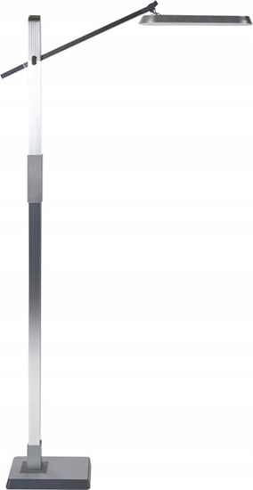 Picture of Lampa podogowa Beliani Lampa podogowa LED srebrna AQUARIUS