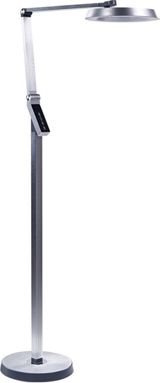 Picture of Lampa podogowa Beliani Lampa podogowa LED srebrna CARINA