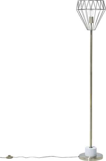 Picture of Lampa podogowa Beliani Lampa podogowa metalowa mosina MOONI