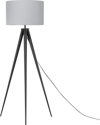 Attēls no Lampa podogowa Beliani Lampa podogowa metalowa szara STILETTO