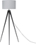 Attēls no Lampa podogowa Beliani Lampa podogowa metalowa szara STILETTO