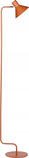 Picture of Lampa podogowa Beliani Lampa podogowa regulowana metalowa pomaraczowa RIMAVA