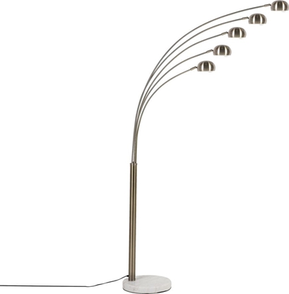 Изображение Lampa podogowa Beliani Lampa podogowa regulowana metalowa zota FLINDERS