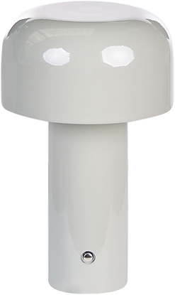 Picture of Lampa stoowa Beliani Bezprzewodowa lampa stoowa LED BESOS Ze ciemniaczem Metal Szary