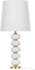 Picture of Lampa stoowa Beliani Lampa stoowa biaa ze zotym FRIO