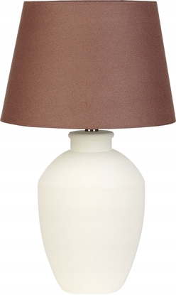 Picture of Lampa stoowa Beliani Lampa stoowa ceramiczna biaa ARCOS