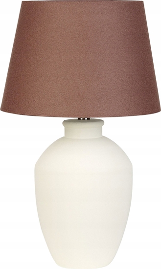 Picture of Lampa stoowa Beliani Lampa stoowa ceramiczna biaa ARCOS