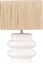Attēls no Lampa stoowa Beliani Lampa stoowa ceramiczna biaa JUDY