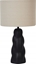 Изображение Lampa stoowa Beliani Lampa stoowa ceramiczna czarna VILAR