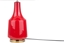 Изображение Lampa stoowa Beliani Lampa stoowa ceramiczna czerwona TRIVERSA