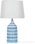 Attēls no Lampa stoowa Beliani Lampa stoowa ceramiczna niebieska GEORGINA