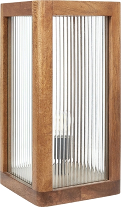 Picture of Lampa stoowa Beliani Lampa stoowa drewno mango jasna KOLIDAM