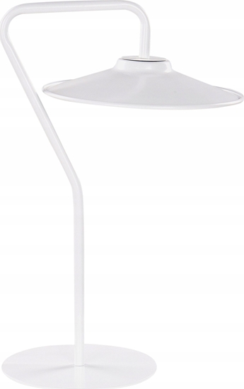 Picture of Lampa stoowa Beliani Lampa stoowa LED metalowa biaa GALETTI