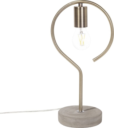 Picture of Lampa stoowa Beliani Lampa stoowa metalowa mosina JUCAR