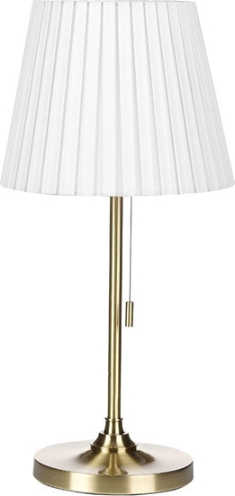 Picture of Lampa stoowa Beliani Lampa stoowa mosino-biaa TORYSA