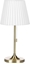 Attēls no Lampa stoowa Beliani Lampa stoowa mosino-biaa TORYSA