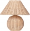 Attēls no Lampa stoowa Beliani Lampa stoowa rattanowa jasna CINDER