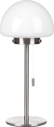 Изображение Lampa stoowa Beliani Lampa stoowa srebrna MORUGA