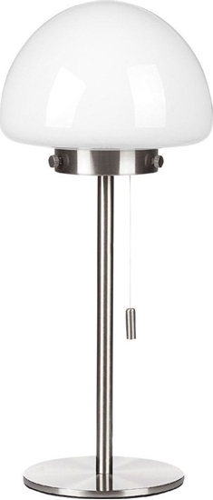 Изображение Lampa stoowa Beliani Lampa stoowa srebrna MORUGA