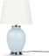 Picture of Lampa stoowa Beliani Lampka nocna ceramiczna niebieska BRENTA