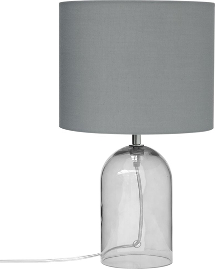 Picture of Lampa stoowa Shumee Lampa stoowa szklana szara DEVOLL