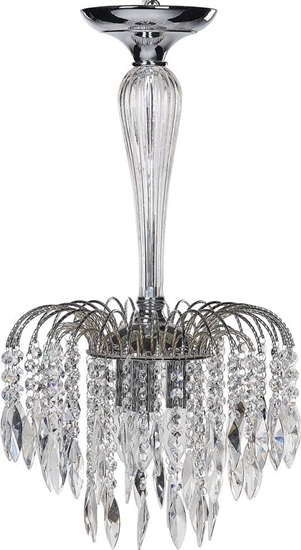 Picture of Lampa wiszca Beliani yrandol metalowy srebrny ORARA