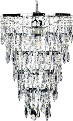 Picture of Lampa wiszca Beliani yrandol srebrny ENTWASH!