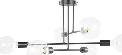 Picture of Lampa wiszca Beliani Lampa sufitowa 6-punktowa metalowa czarna KIDANE!