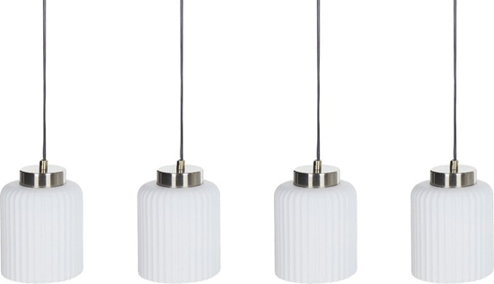 Изображение Lampa wiszca Beliani Lampa wiszca 4-punktowa metalowa mosina CAUDELO