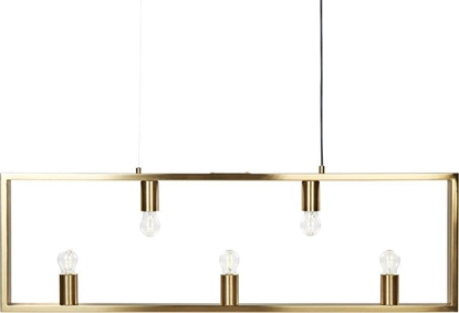 Picture of Lampa wiszca Beliani Lampa wiszca 5-punktowa metalowa mosina BAYAS