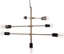 Picture of Lampa wiszca Beliani Lampa wiszca 7-punktowa metalowa mosina CREMERA