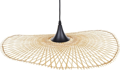 Picture of Lampa wiszca Beliani Lampa wiszca bambusowa 60 cm jasne drewno FLOYD