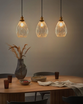 Picture of Lampa wiszca Beliani Lampa wiszca COOSA Szko Przezroczysty