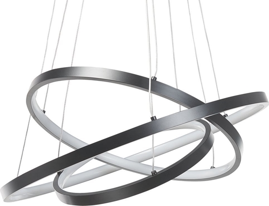 Picture of Lampa wiszca Beliani Lampa wiszca LED metalowa czarna ATREK!