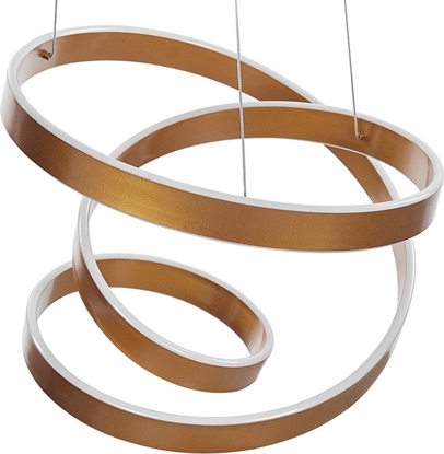 Picture of Lampa wiszca Beliani Lampa wiszca LED metalowa zota WANLI!