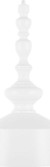 Picture of Lampa wiszca Beliani Lampa wiszca metalowa biaa DRIVA