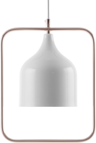 Picture of Lampa wiszca Beliani Lampa wiszca metalowa biaa MAVONE