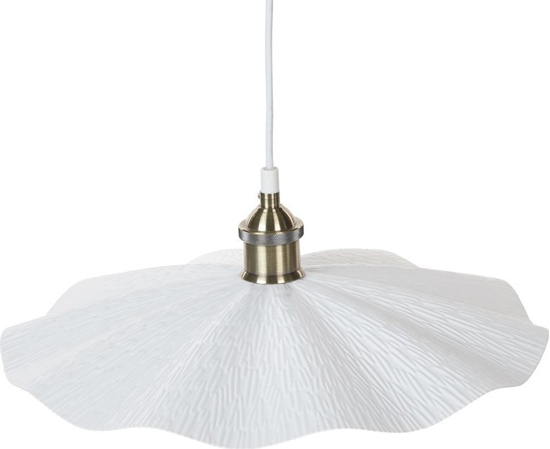 Picture of Lampa wiszca Beliani Lampa wiszca metalowa biaa PHILS