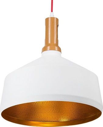 Picture of Lampa wiszca Beliani Lampa wiszca metalowa biaa SEPIK