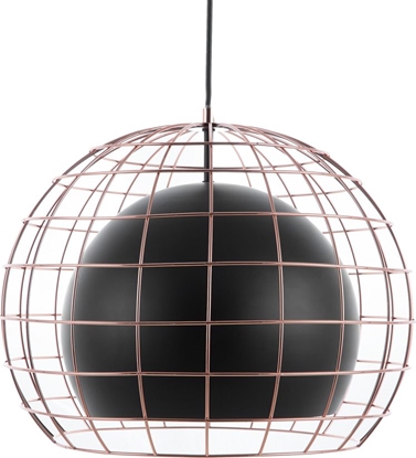 Picture of Lampa wiszca Beliani Lampa wiszca metalowa czarna LIRI