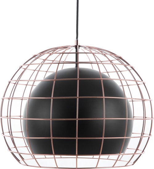 Picture of Lampa wiszca Beliani Lampa wiszca metalowa czarna LIRI