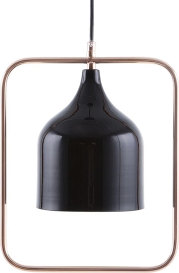 Picture of Lampa wiszca Beliani Lampa wiszca metalowa czarna MAVONE