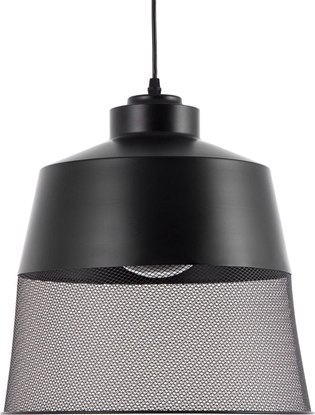 Picture of Lampa wiszca Beliani Lampa wiszca metalowa czarna MUGA